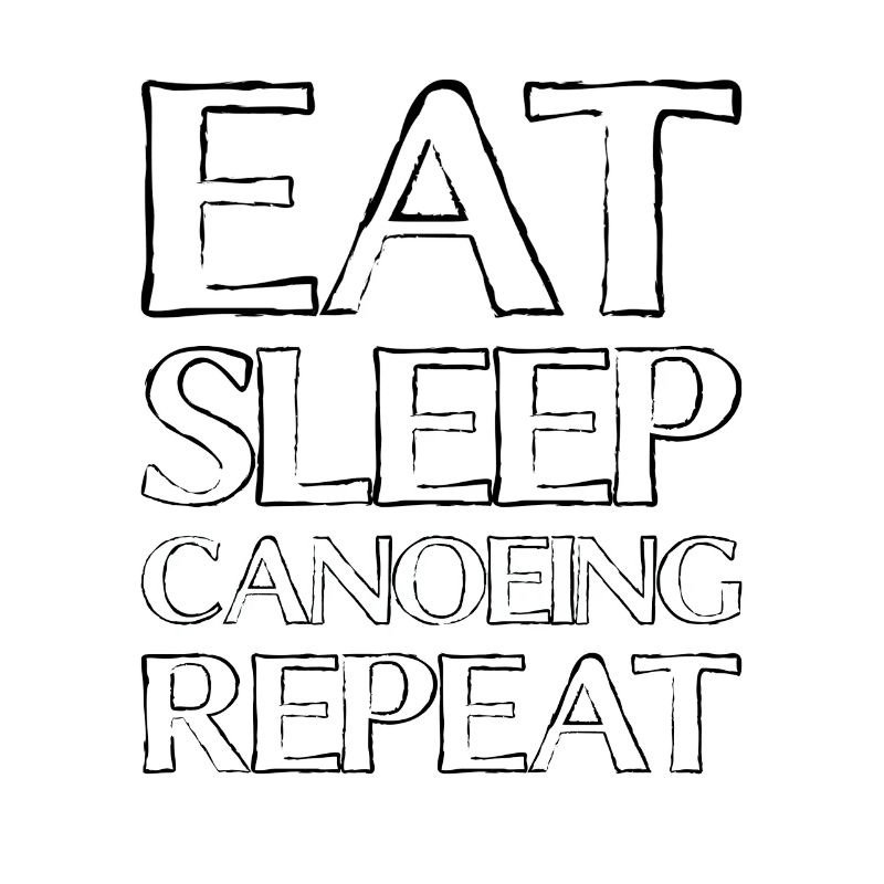 Manger du canoë de sommeil