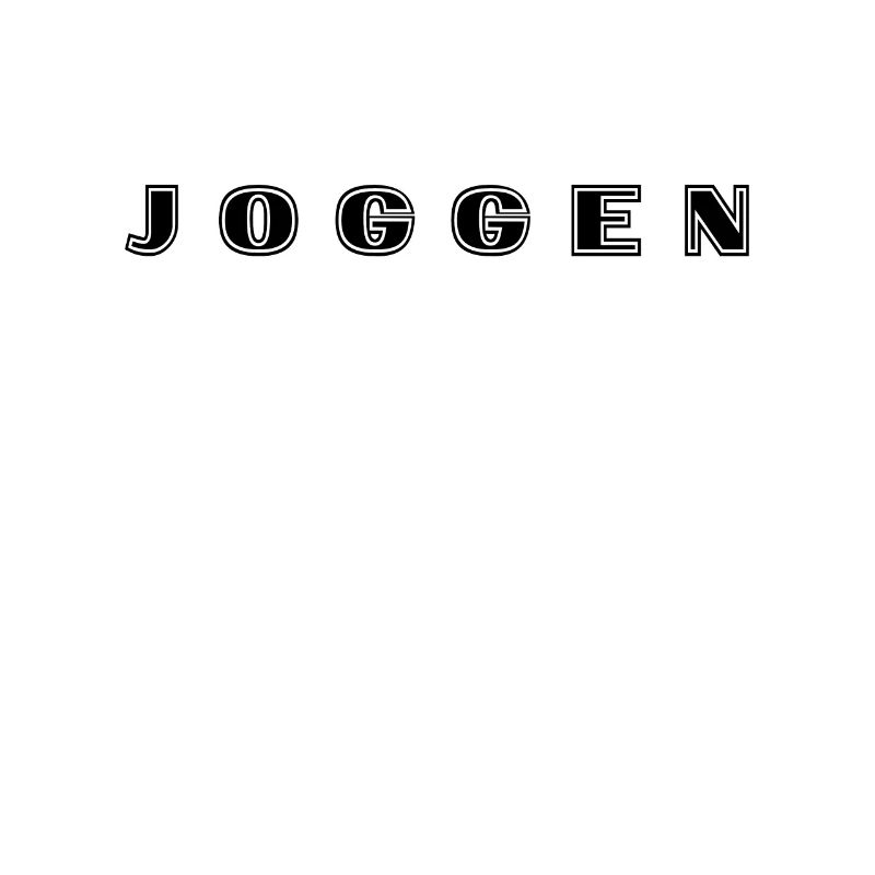 Lettrage de jogging