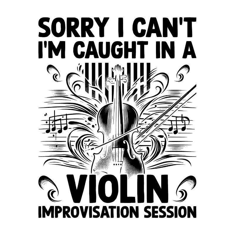 Sorry I Can't I'm Caught In A Violin Improvisation