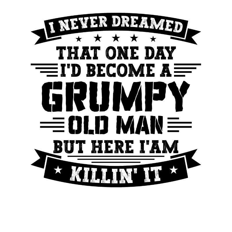 Opa Großvater Geschenkidee Become A Grumpy Old Man