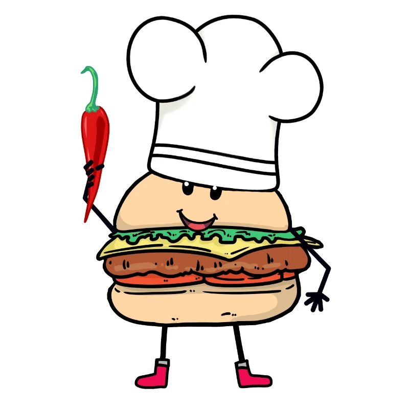 Chilli Koch Köche Köchin Burger Küche kochen