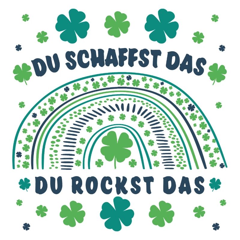 Glücksbringer: Du schaffst das! Du rockst das!