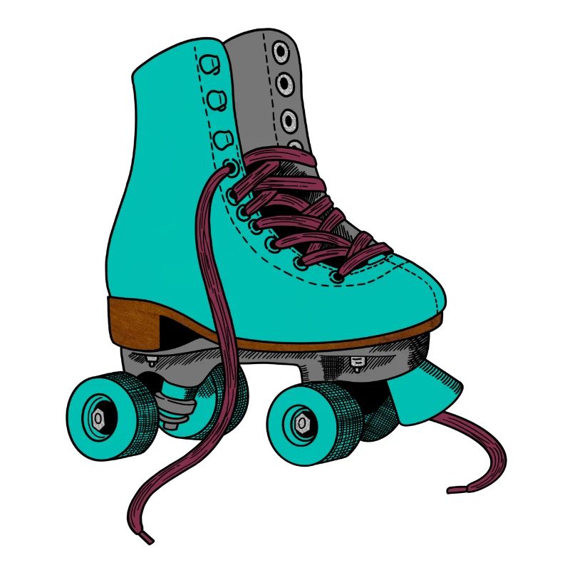 80s roller skates roller derby sport