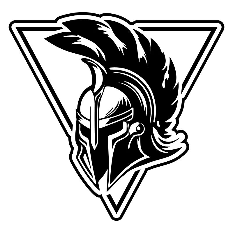 Spartaner Helm Gladiator Symbol