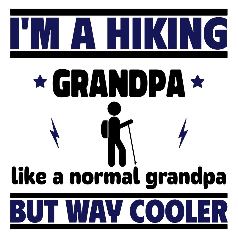 Je suis un papi randonneur comme un papi normal, juste c