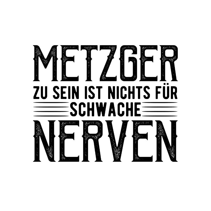Metzger Fleischer Beruf Geschenk