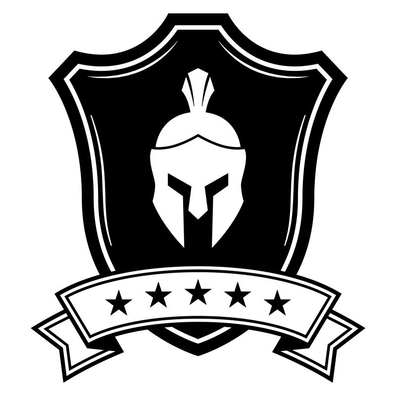 Spartaner Helm wappen