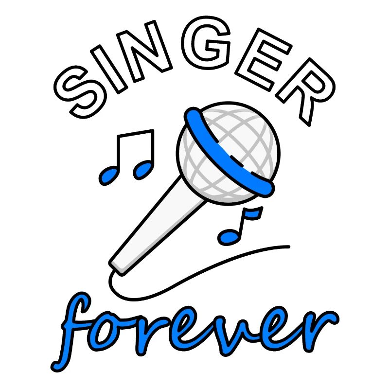 Sänger Microfon Microphon singen Musik Geschenk