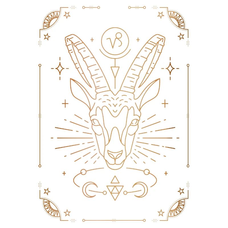 Zeichen Steinbock: Sternbild Tierkreis