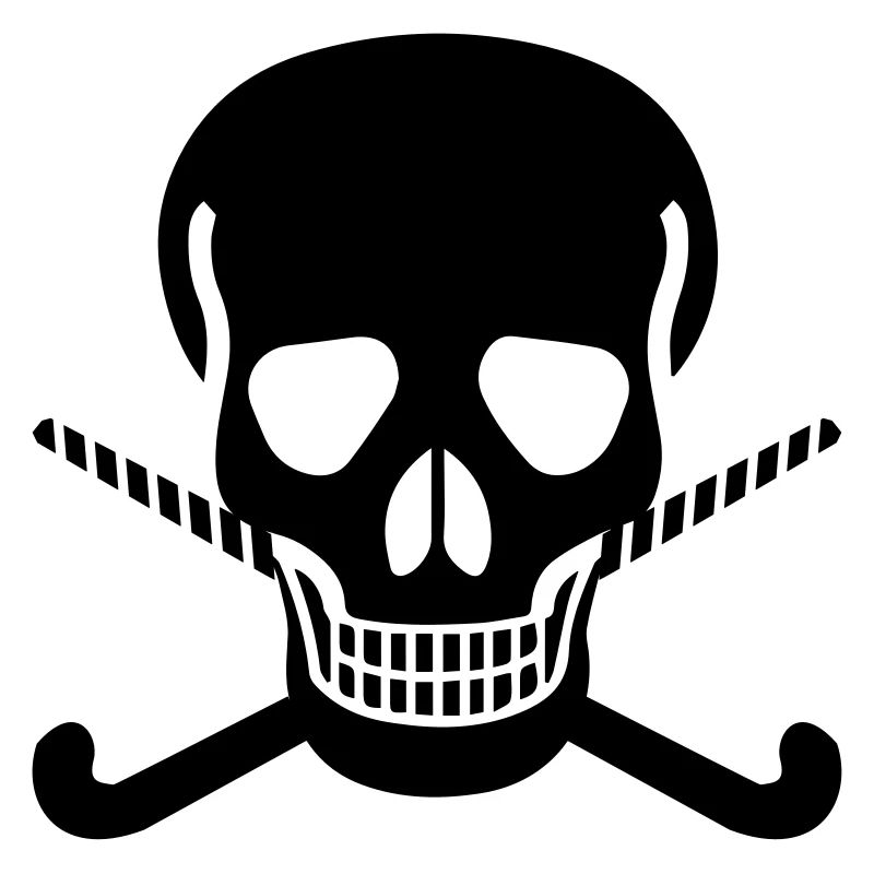 Totenkopf Hockeyschläger