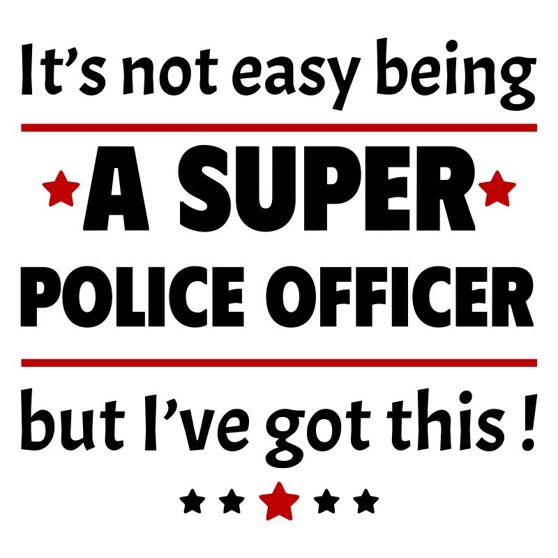 Nicht einfach, ein Super-Polizist zu sein!