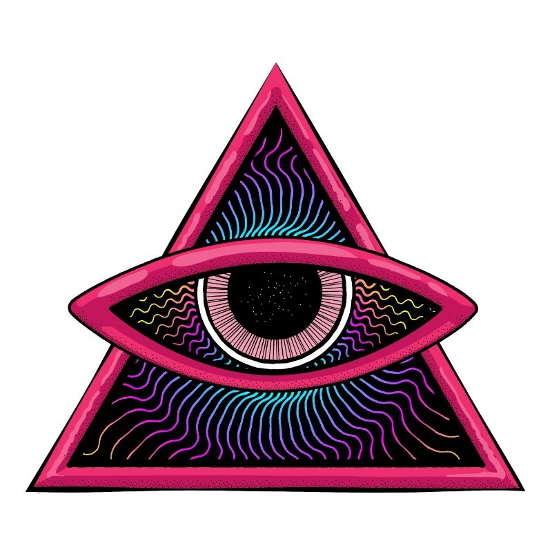 Œil de la Sagesse Psychédélique LSD DMT
