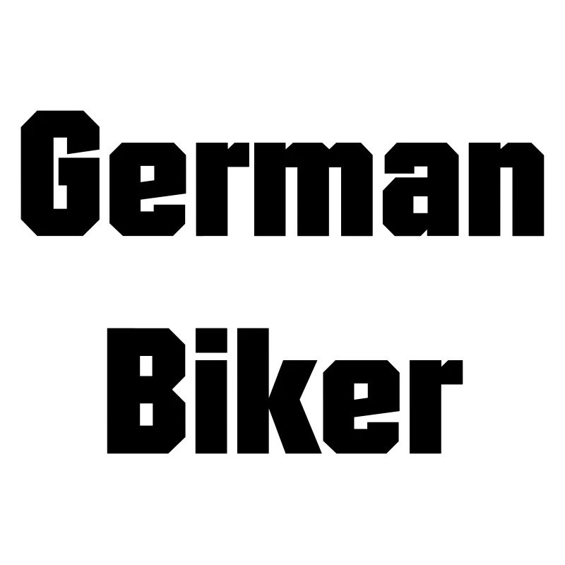 German Biker, Motorradfahrer, Patch, Sticker