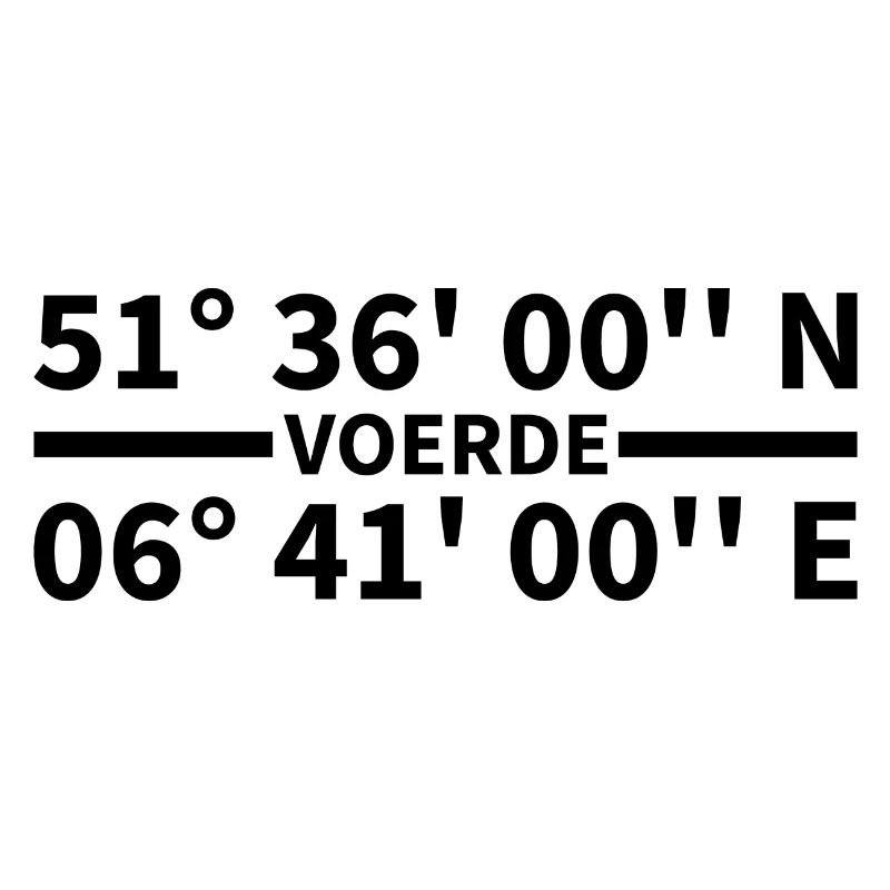 Voerde coordinates