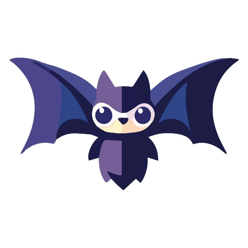 Fledermaus mit Gesicht