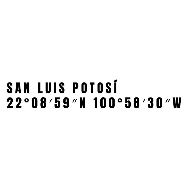 San Luis Potosí Mexico Coordinates