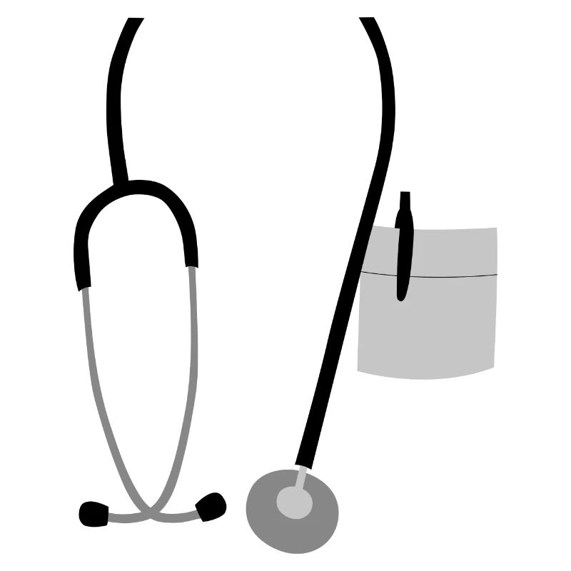 Stethoskop Medizin Arzt Doktor Praxis KH Geschenk