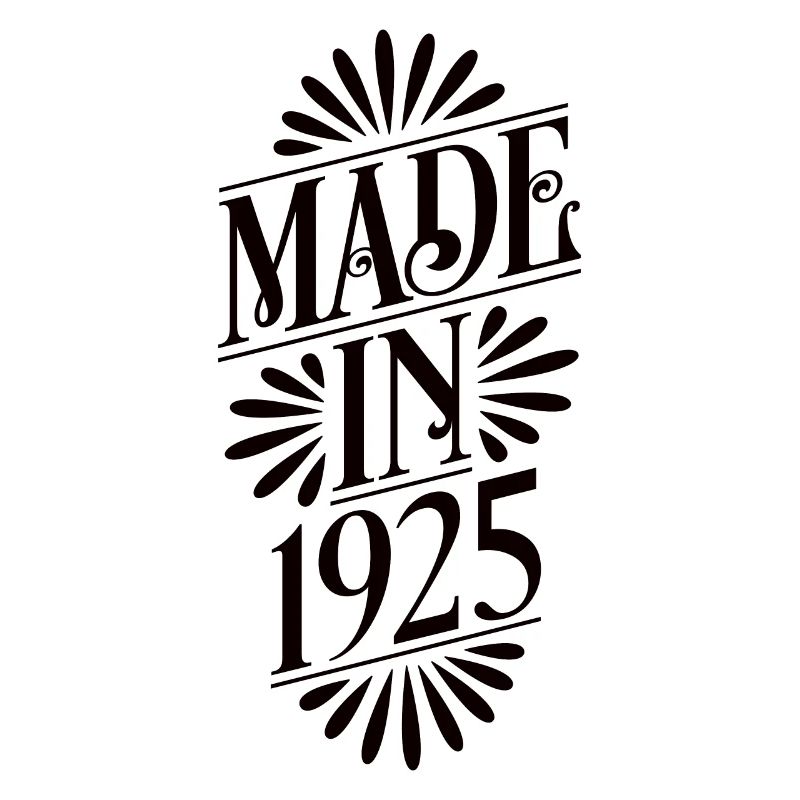 1925 - Année de construction 1925 - Né en 1925