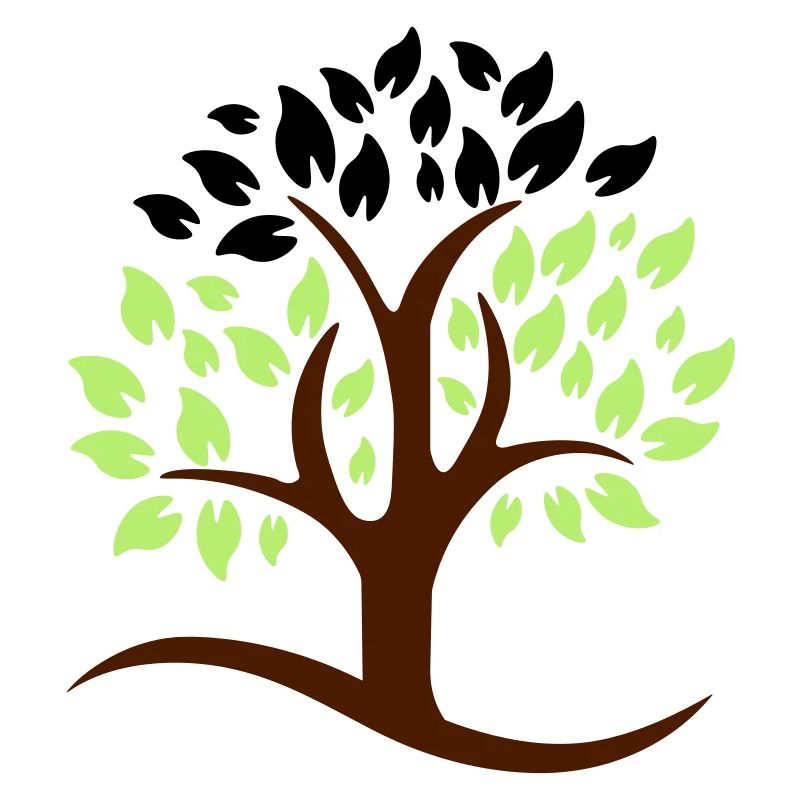 tree 3 colors logo