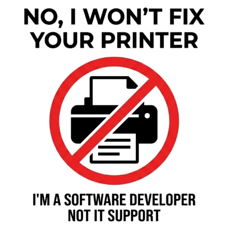 Programmierer: kein IT-Support