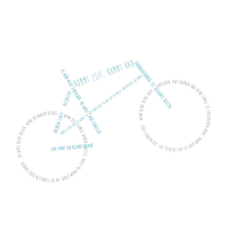 Radfahren, Zitate, Geschenkidee, Sportler