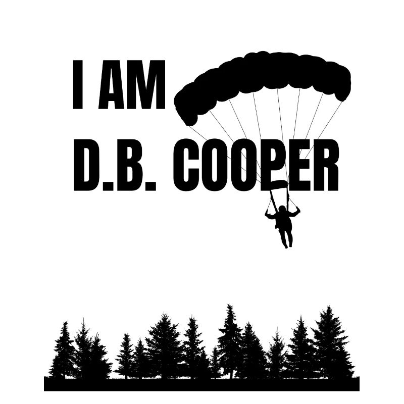 Ich bin D.B. Cooper Hijack Skydive 1971 Fallschirmspringer