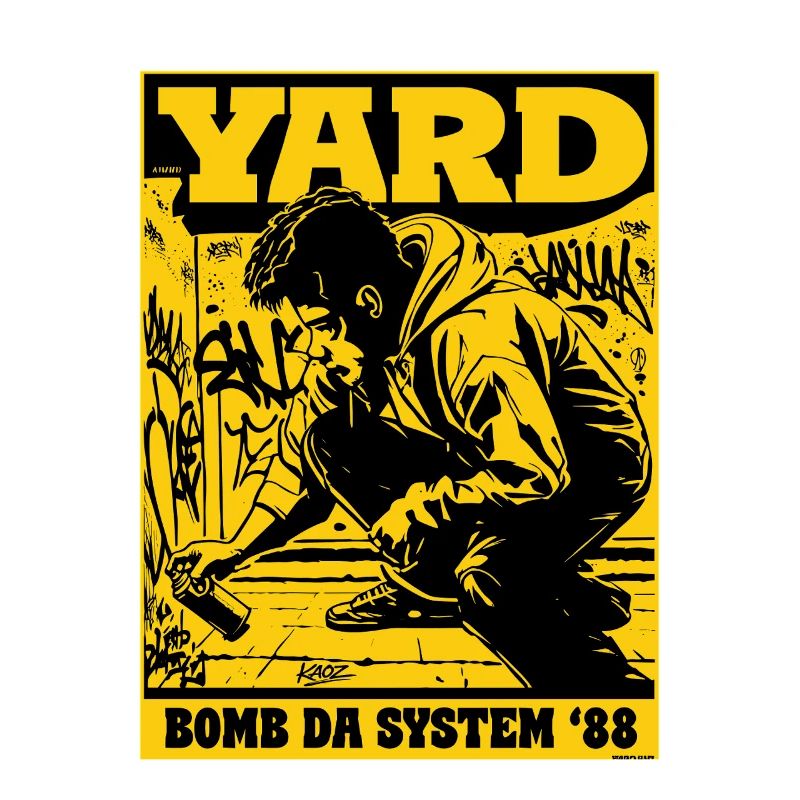 yard_graffitiYard Bomb Da System 88 Graffiti Poste