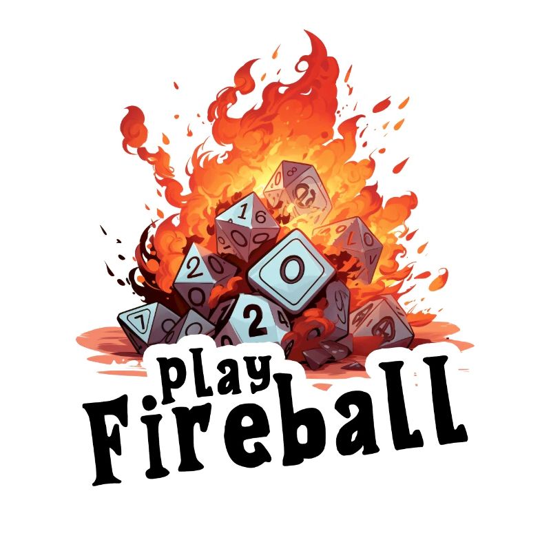Exaggerated Fireball – Cube Chaos RPG