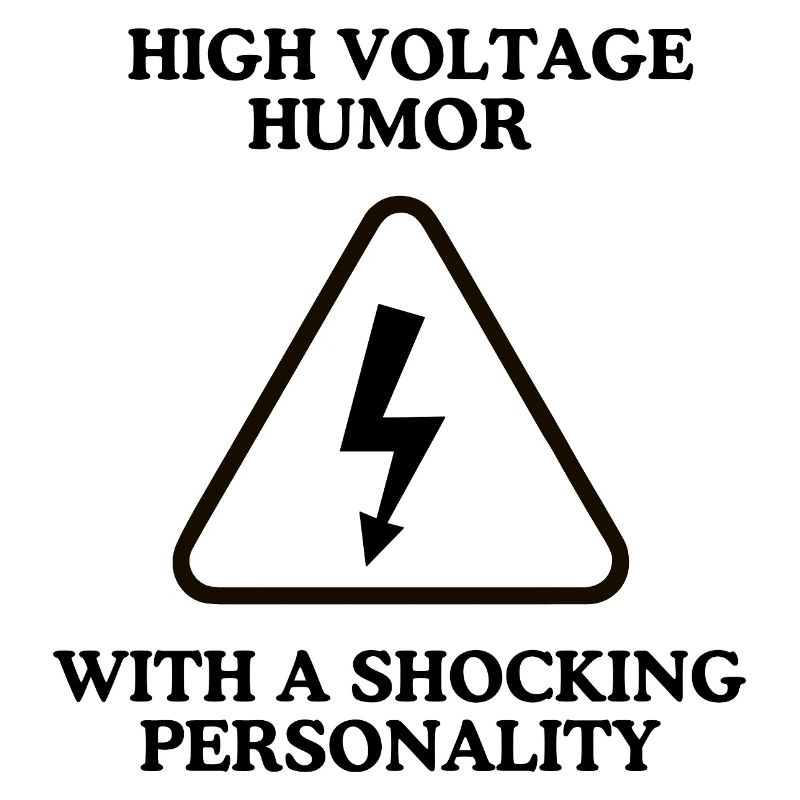Lightning Warning Triangular Sign