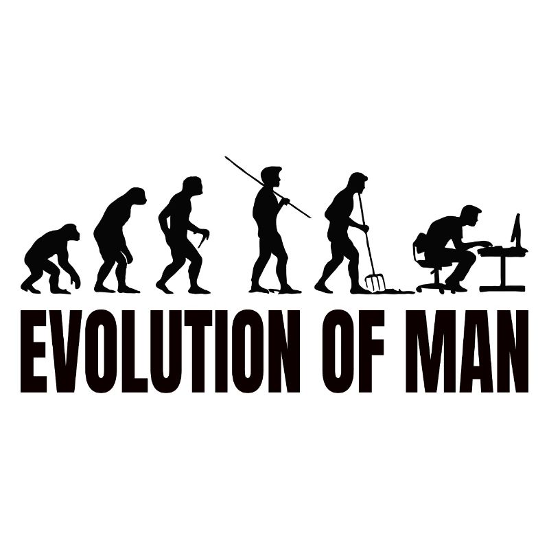 Programmierer Computerfreak Evolution