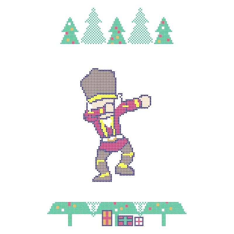 Dabbing Son of a Nutcracker Ugly Christmas Sweater