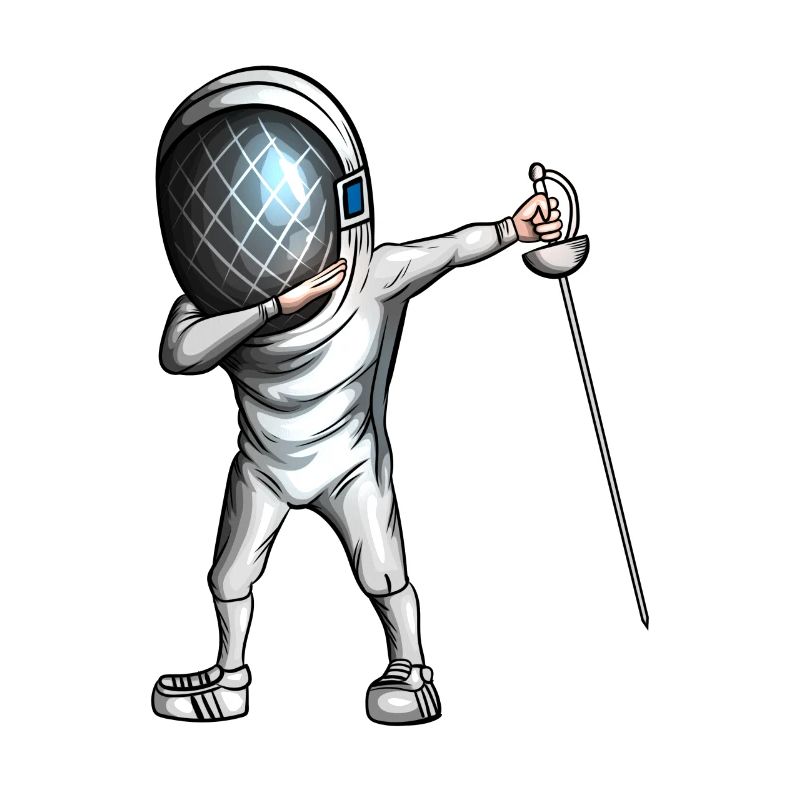 Fencing Art Epee Fight Fencing Form Epee Fencing