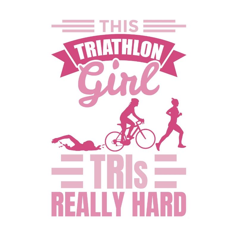 Triathletenmädchen