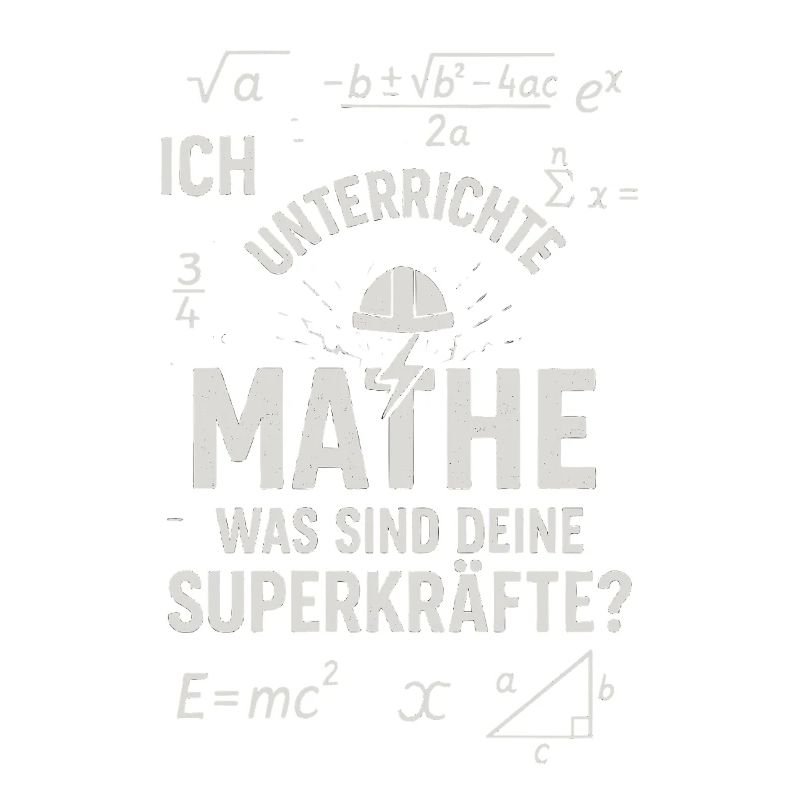 Mathe Superkräfte – Ich unterscheide Mathe Lehrer