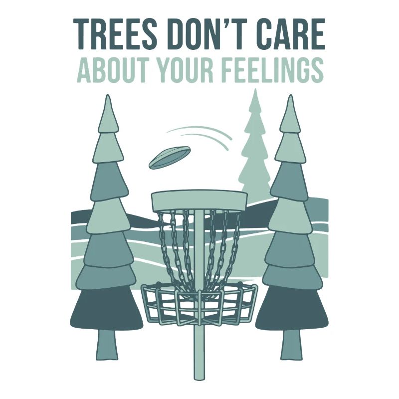 Les arbres ne se soucient pas de vos sentiments Disc golf