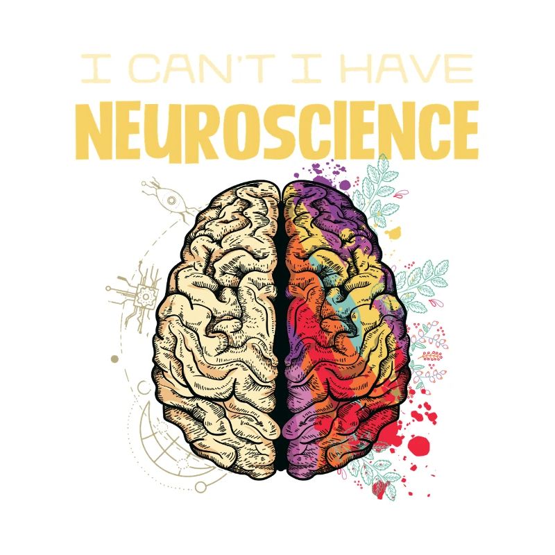 Neuroscience Brain Colors Design