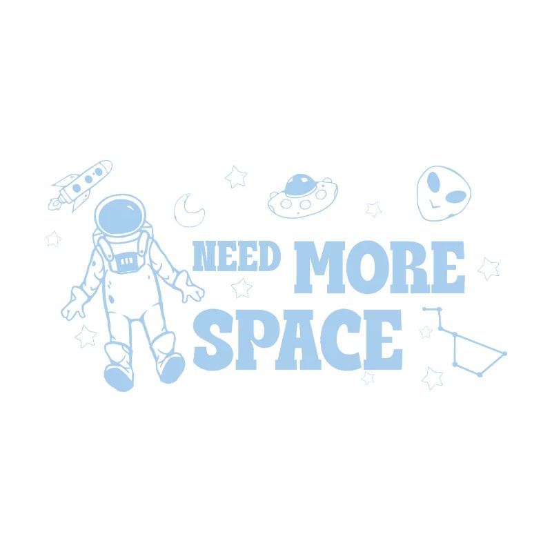 Besoin de plus d’espace – Drôle de proverbe sur l’espace