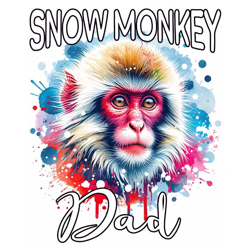 Snow Monkey Dad
