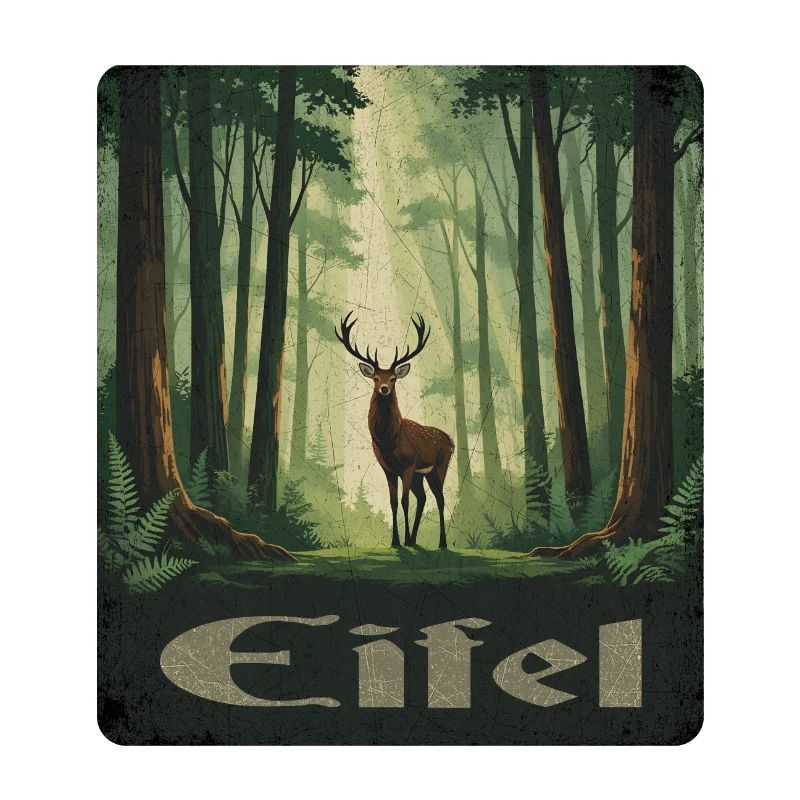 Eifel with deer