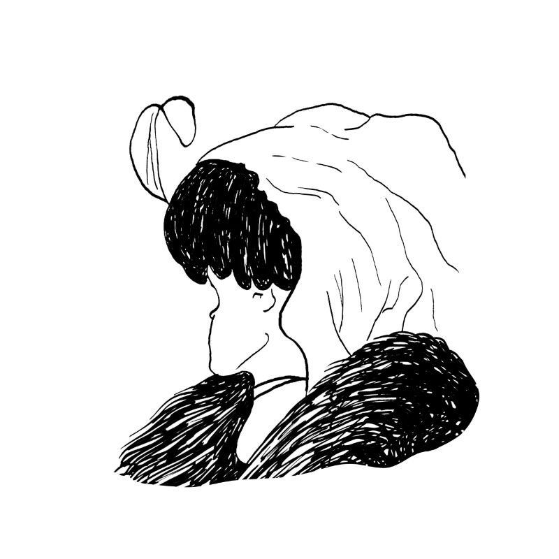 täschung alte dame oder junge frau