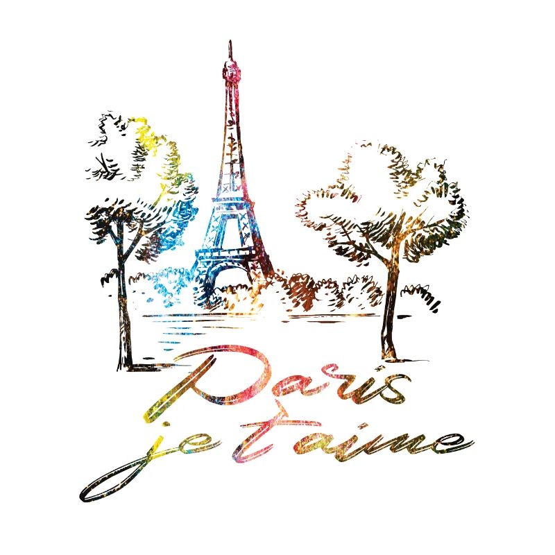 Frankreich Paris Eiffelturm Je T'aim
