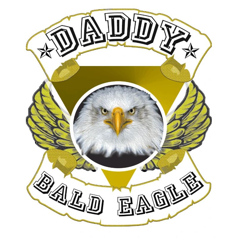 DADDY bald eagle, Papa the bald eagle idea