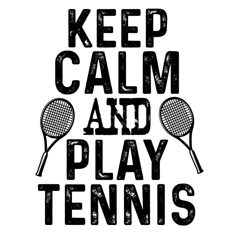 keep calm tennis