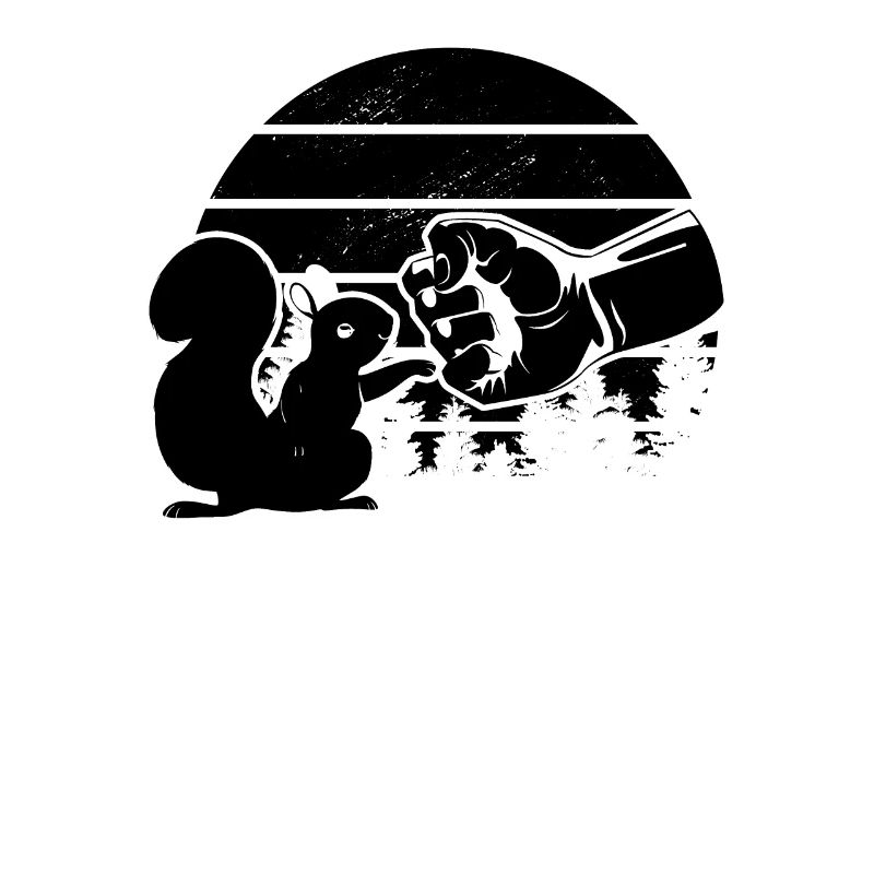 Eichhörnchen Fauststoß Eichhörnchen Liebhaber