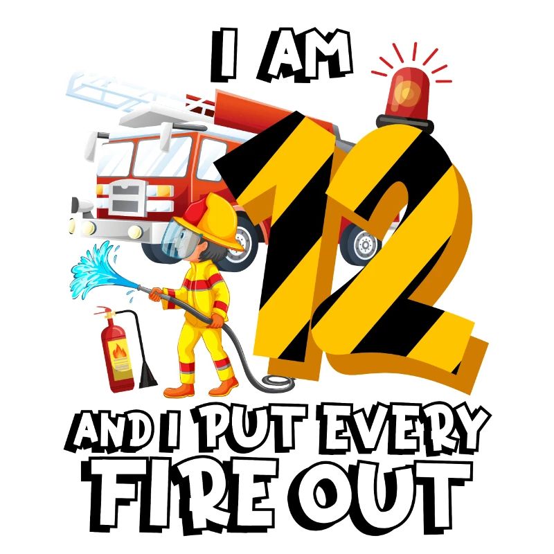 Fire engine Firefighting I am 12 years old