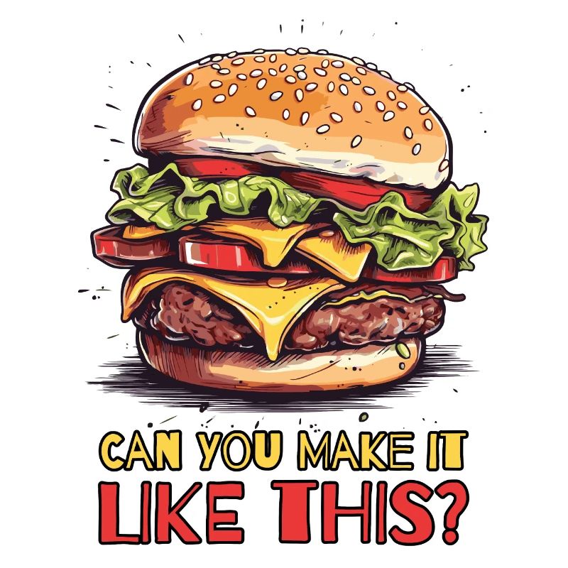 Can you make this like this cheeseburger