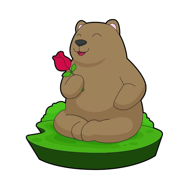 Fleurs de rose d’ours