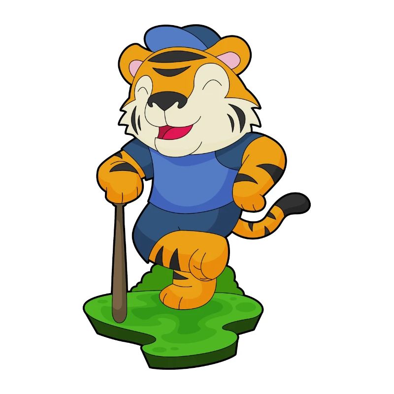 Tiger Baseball Baseball Bat