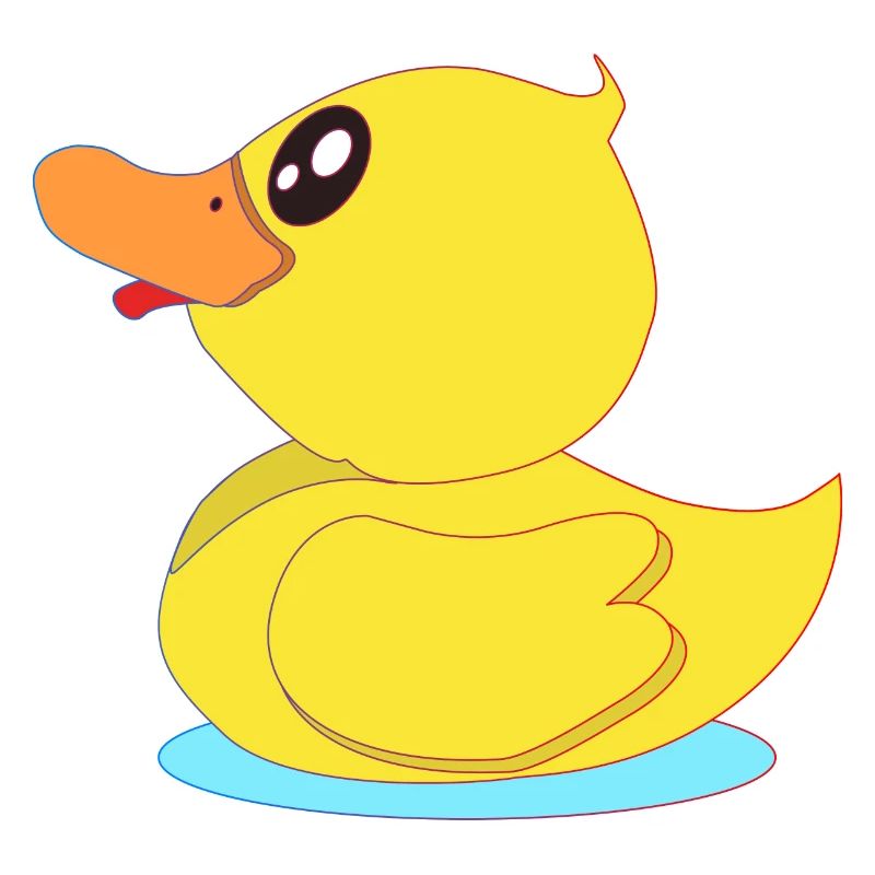 Small rubber duck