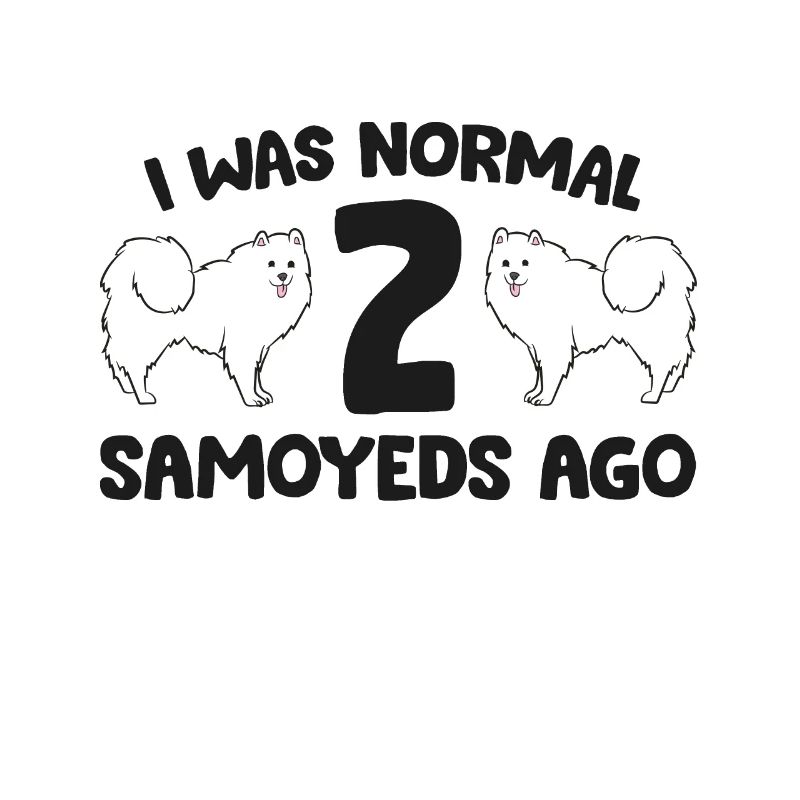 J’étais normal 2 Samoyèdes devant de drôles de Samoyèdes